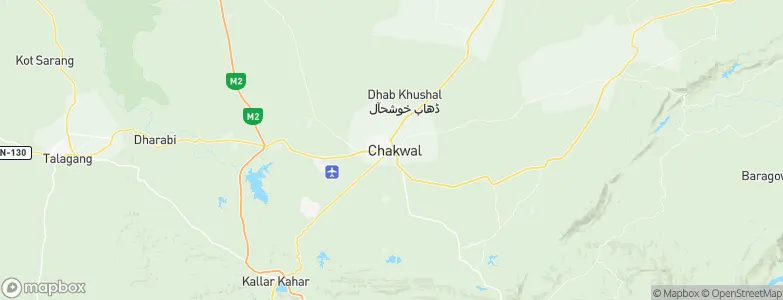 Chakwal, Pakistan Map