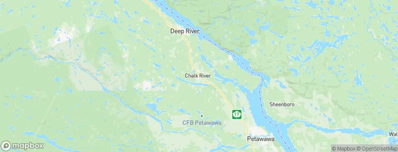 Chalk River, Canada Map
