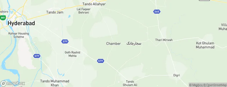Chamber, Pakistan Map
