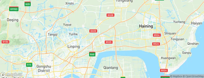 Chang’an, China Map