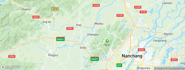 Changbu, China Map