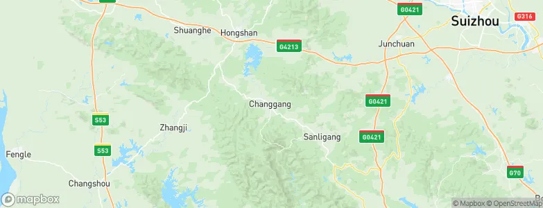 Changgang, China Map