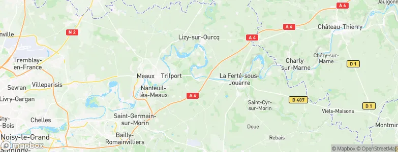 Changis-sur-Marne, France Map