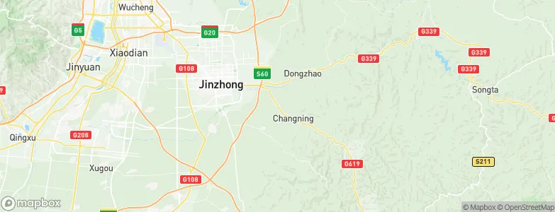 Changning, China Map