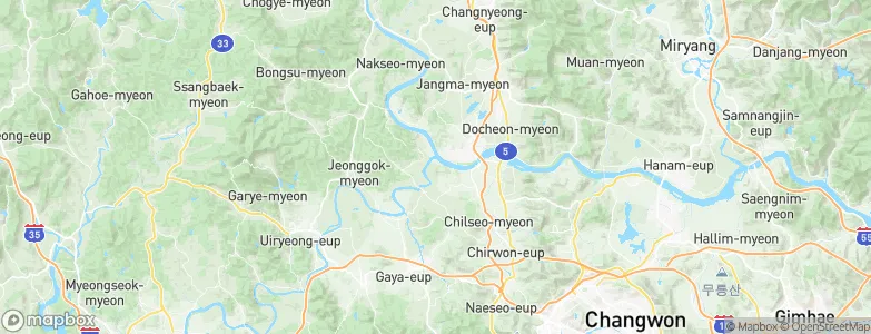 Changp’o, South Korea Map