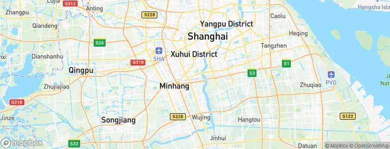 Changqiao, China Map