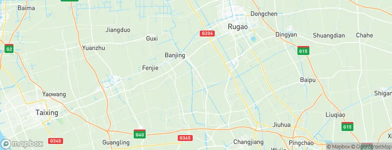 Changqing, China Map