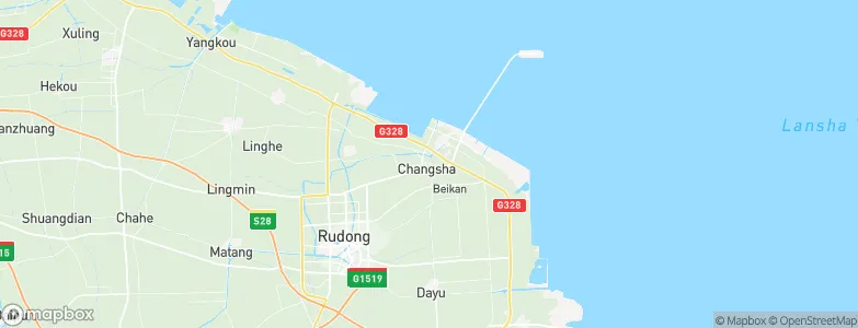 Changsha, China Map