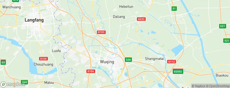 Changtun, China Map