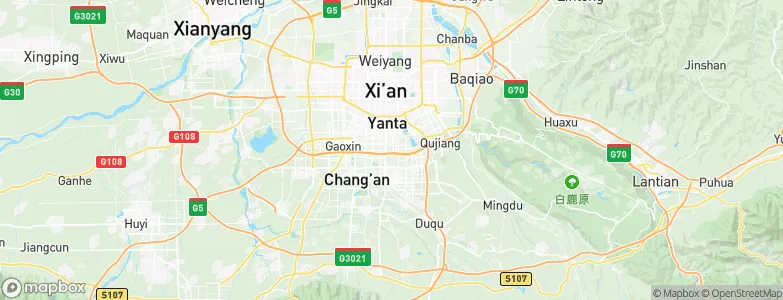 Changyanbao, China Map