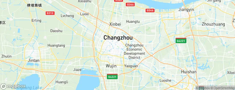 Changzhou, China Map