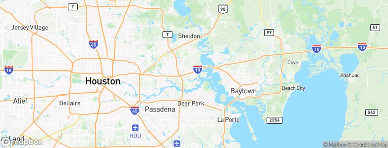 Channelview, United States Map