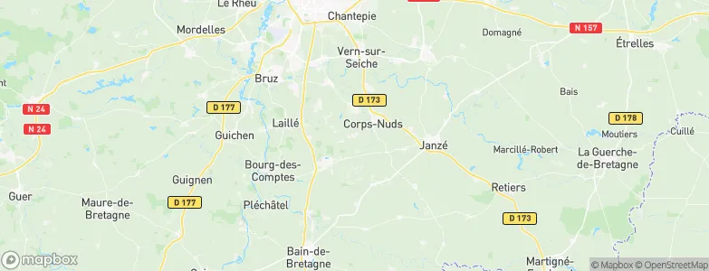 Chanteloup, France Map