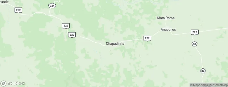 Chapadinha, Brazil Map