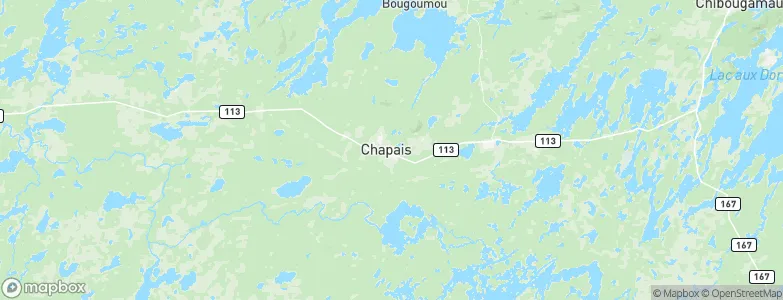 Chapais, Canada Map