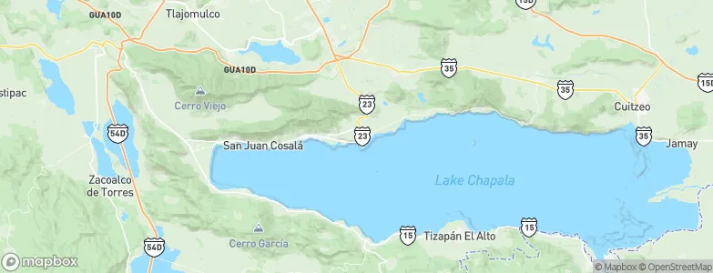 Chapala, Mexico Map
