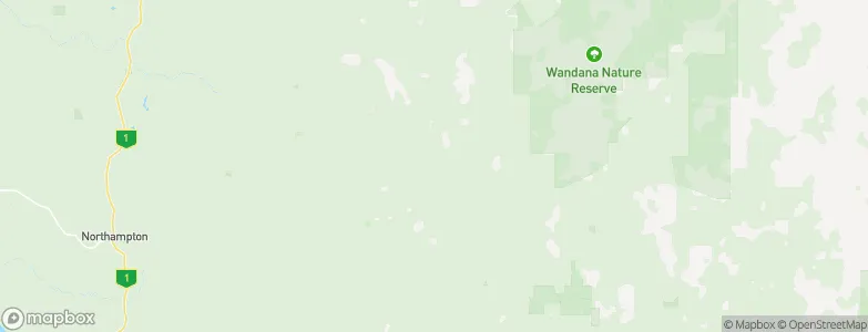 Chapman Valley, Australia Map