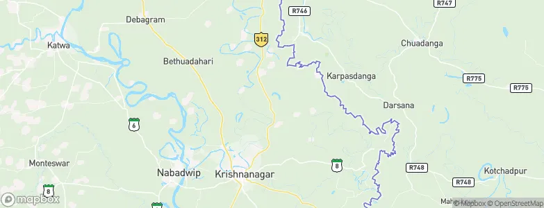 Chāprā, India Map