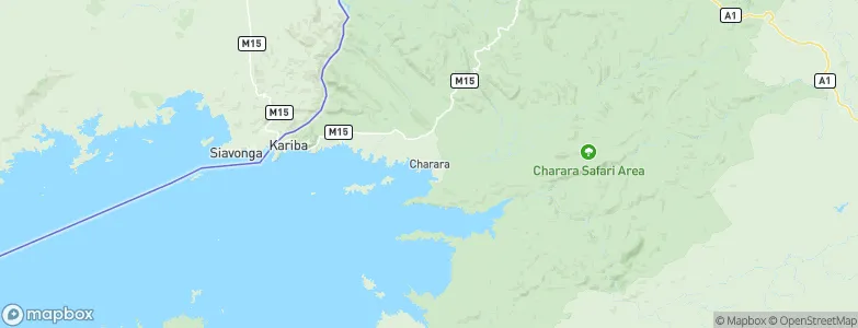 Charara, Zimbabwe Map