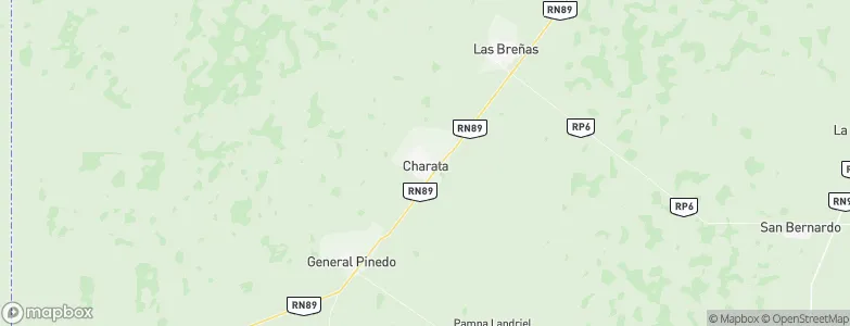 Charata, Argentina Map
