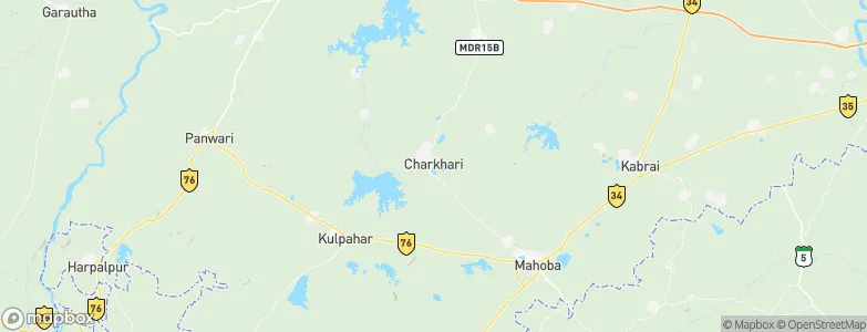 Charkhāri, India Map