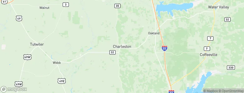 Charleston, United States Map