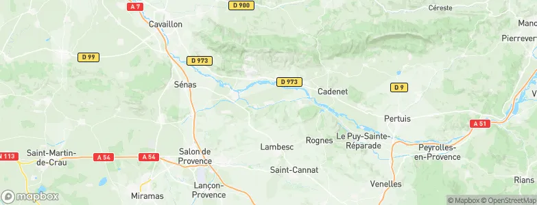 Charleval, France Map