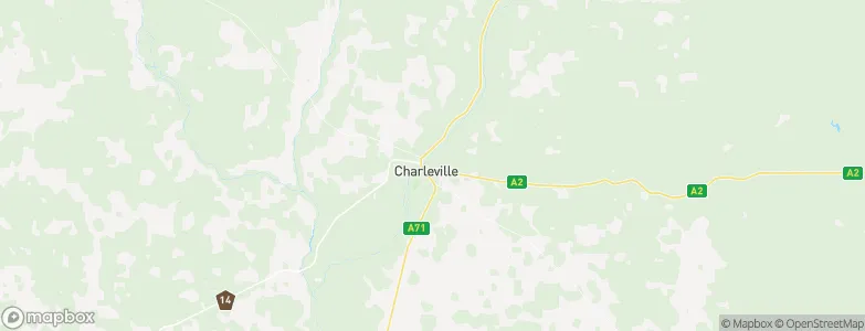 Charleville, Australia Map