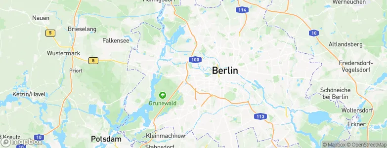 Charlottenburg, Germany Map