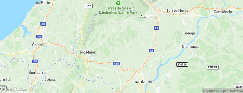 Charneca, Portugal Map