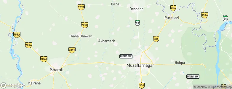 Charthāwal, India Map