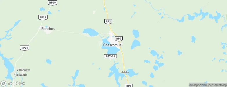 Chascomús, Argentina Map