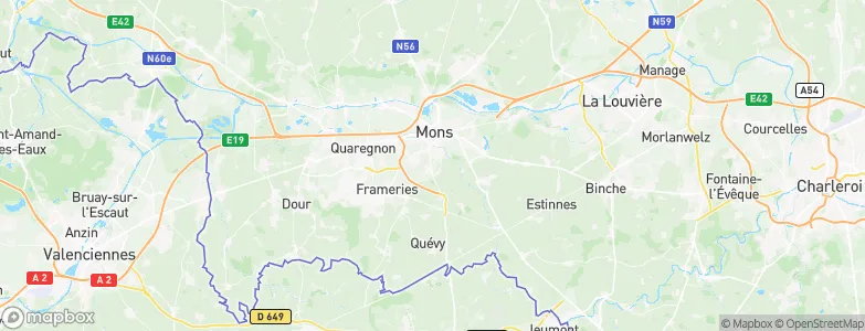 Chasse Royale, Belgium Map