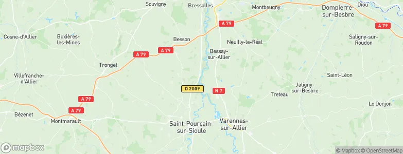 Châtel-de-Neuvre, France Map