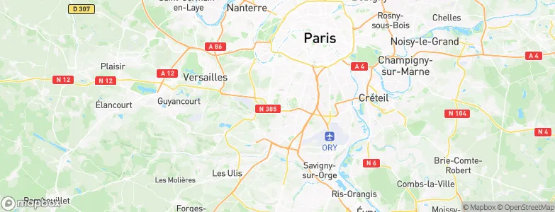 Châtenay-Malabry, France Map