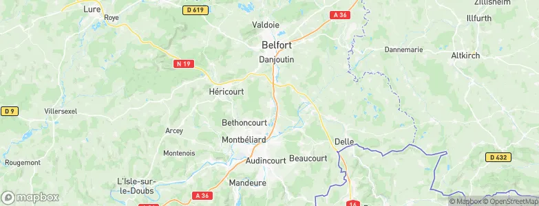 Châtenois-les-Forges, France Map