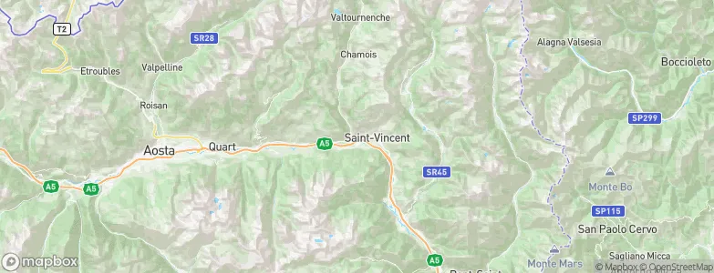 Châtillon, Italy Map