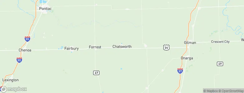 Chatsworth, United States Map