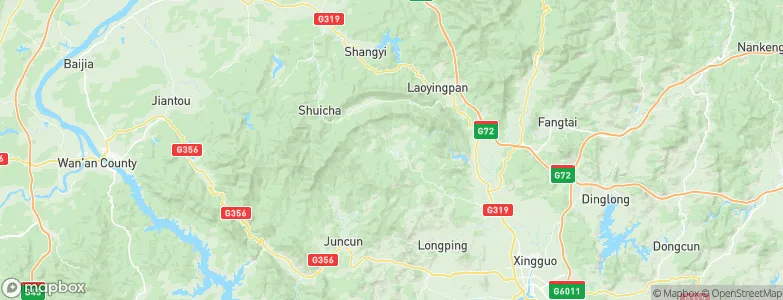 Chayuan, China Map