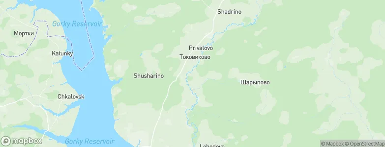 Chegenëvo, Russia Map