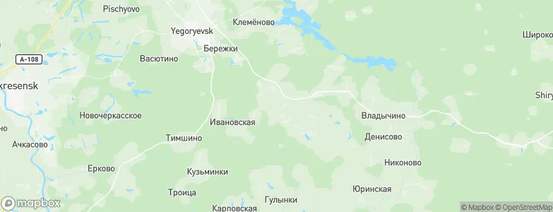 Chegorovo, Russia Map