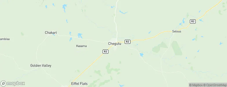 Chegutu, Zimbabwe Map