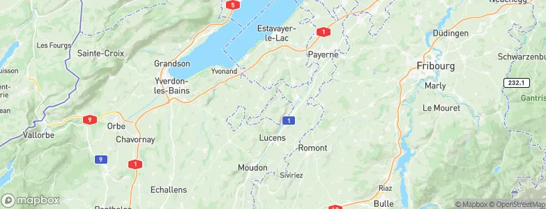 Cheiry, Switzerland Map