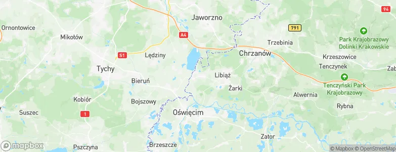 Chełmek, Poland Map