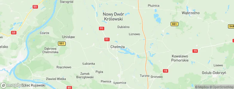 Chełmża, Poland Map