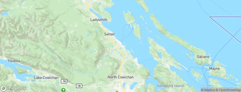 Chemainus, Canada Map