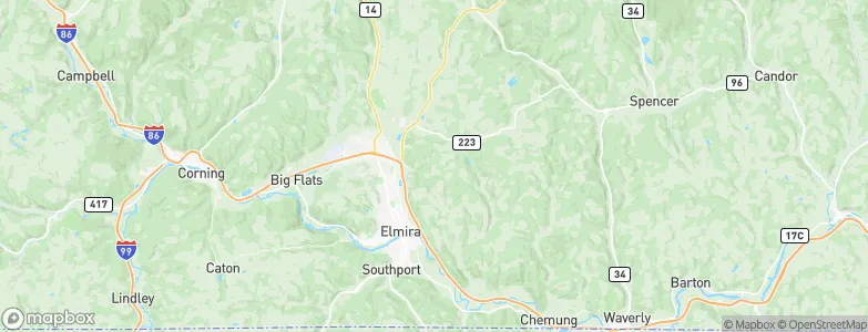 Chemung, United States Map