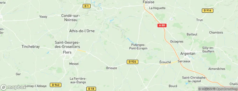Chênedouit, France Map