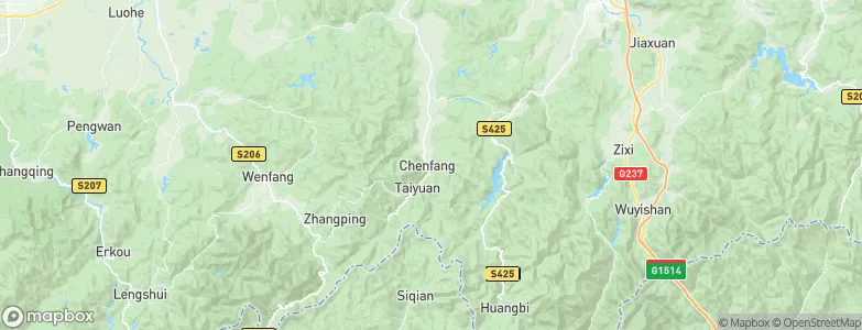Chenfang, China Map