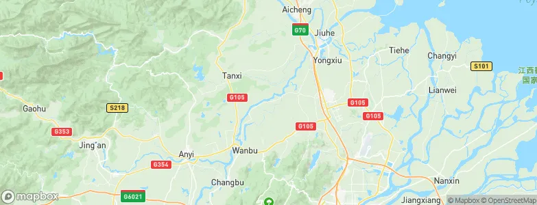 Chengfeng, China Map